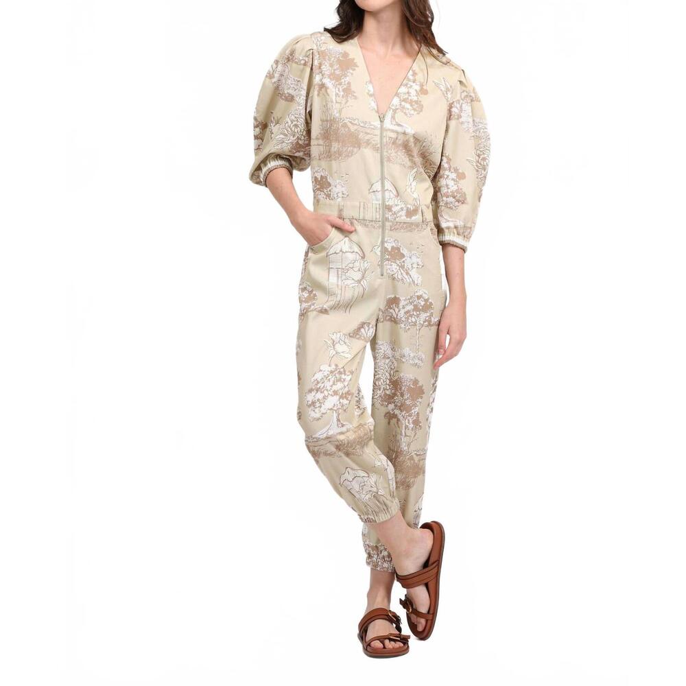 NEW LAS SUREÑAS thailand jumpsuit in beige